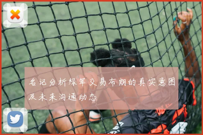 名记分析绿军交易布朗的真实意图及未来沟通动态